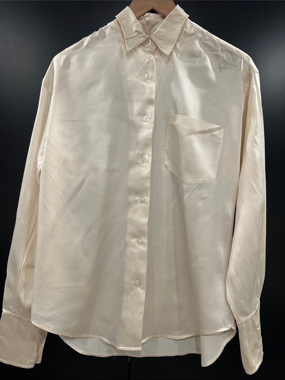 Ralph Lauren 100% Silk Button-Down Shirt